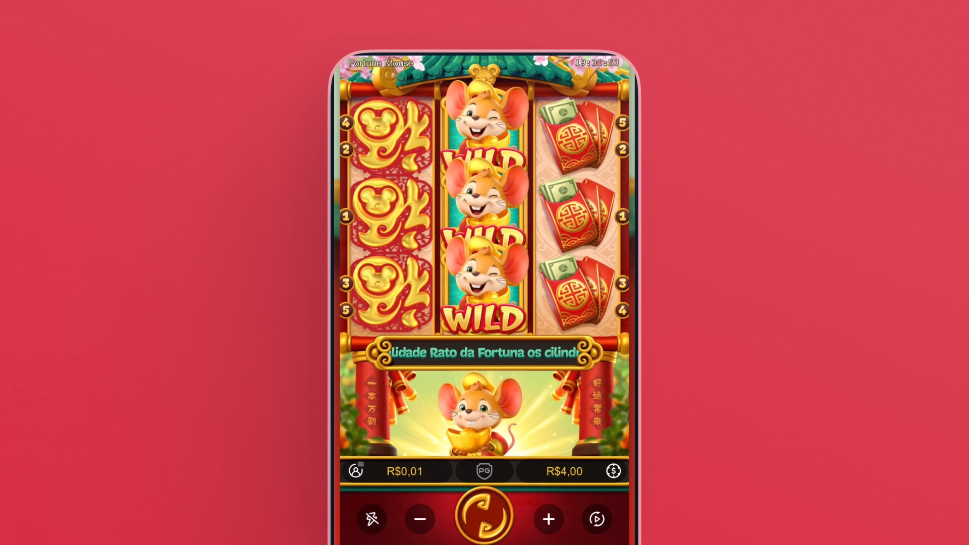 captura de imagem do slot Fortune Mouse