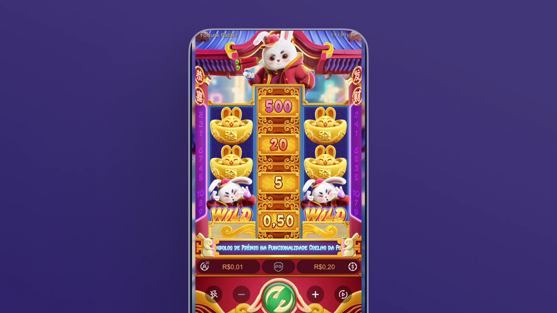 captura de imagem do slot Fortune Rabbit