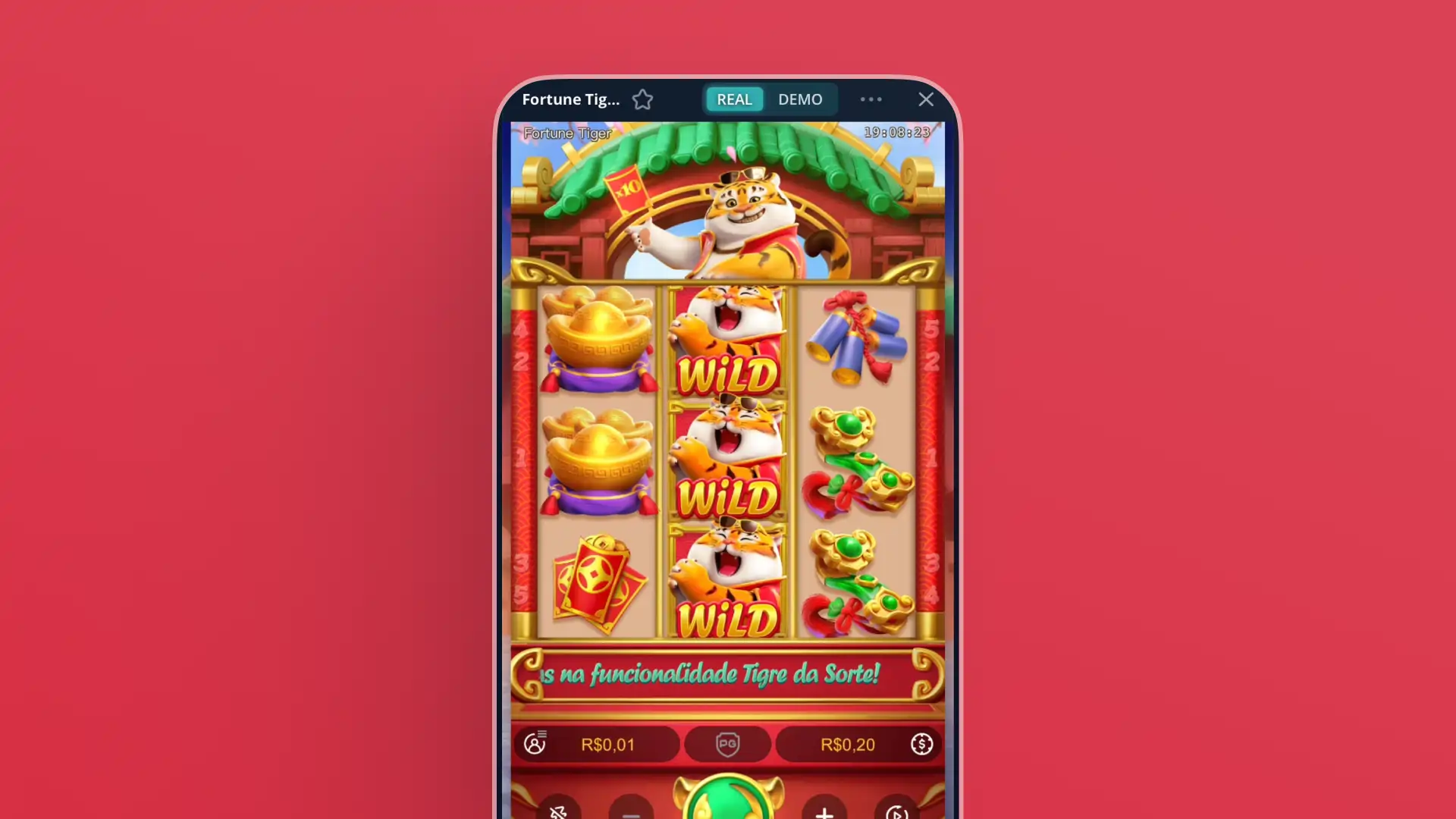 captura de imagem do slot Fortune Tiger