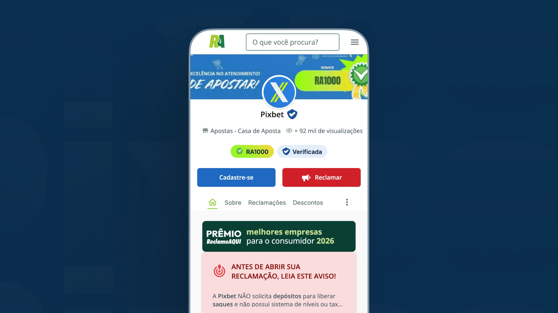 Reclame-Aqui-Pixbet