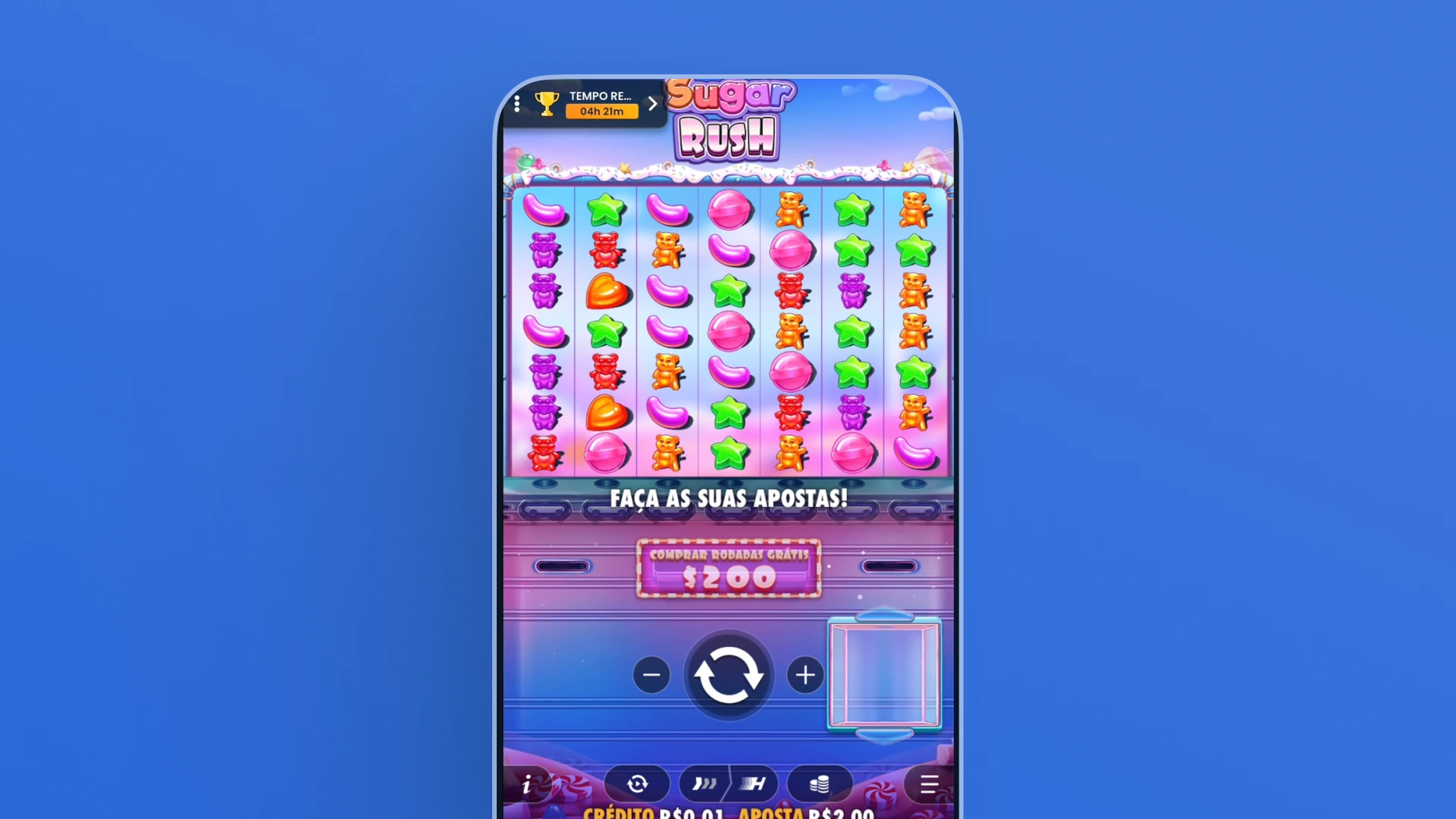 captura de imagem do slot Sugar Rush