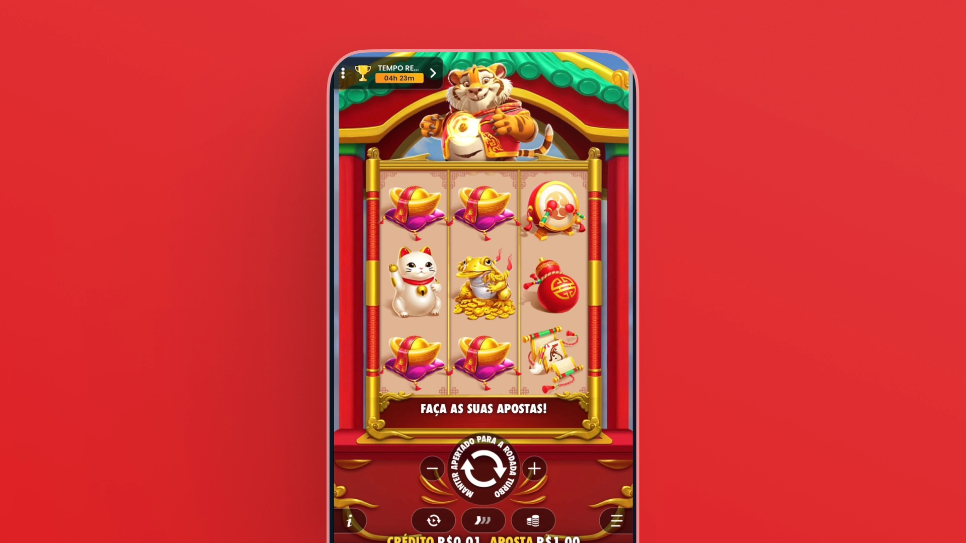 captura de imagem do slot Tigre Sortudo