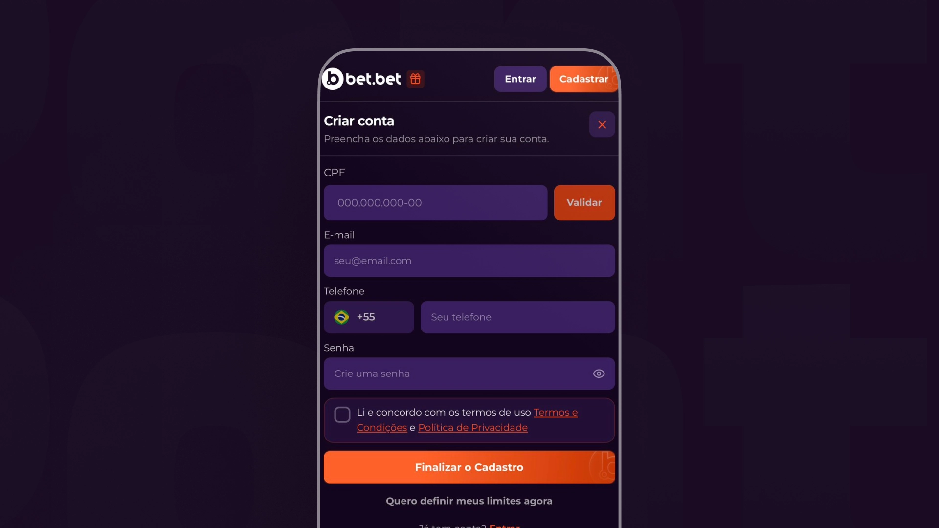passo a passo para cadastrar-se na bet ponto bet